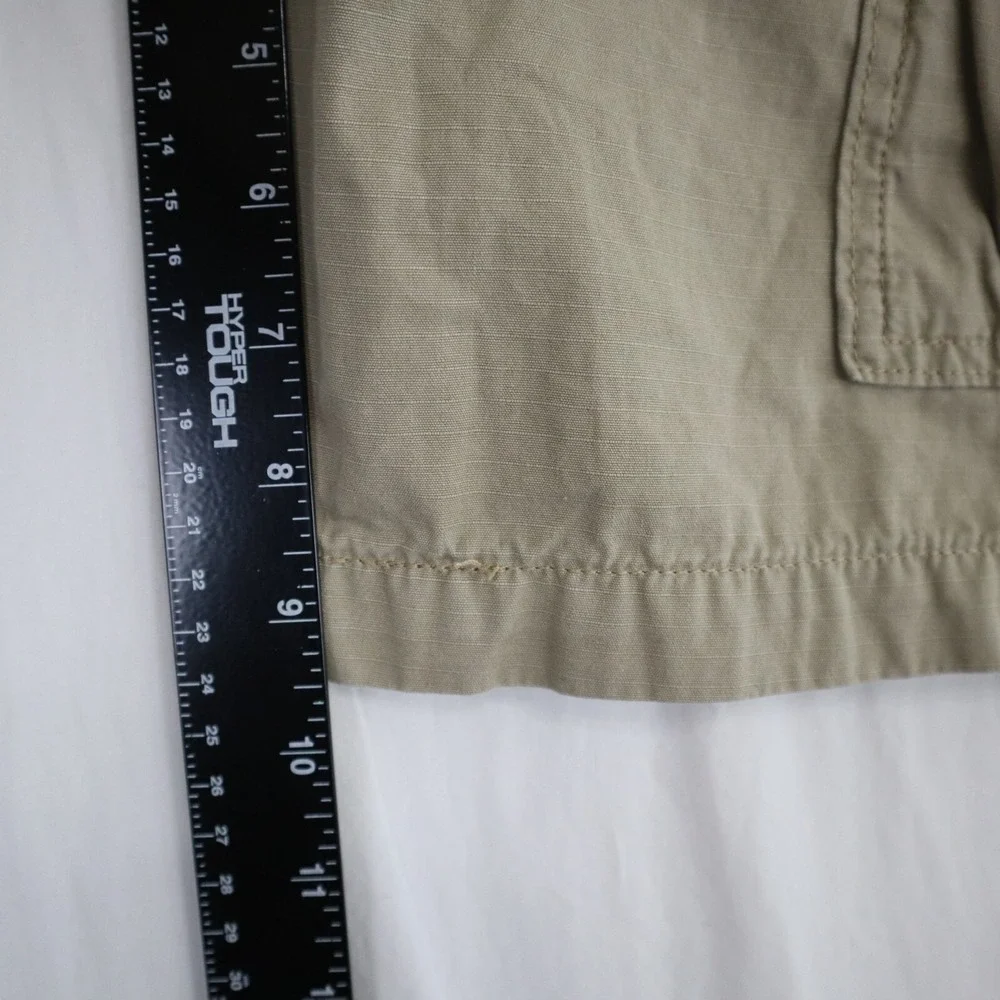 Levi's‎ Shorts Mens 30 Ripstop Cargo Flap Pocket Outdoor Casual Cotton Beige